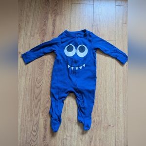 Old Navy monster sleeper size 3-6 months